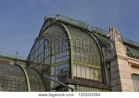 Palmenhaus Schoenbrunn In Wien