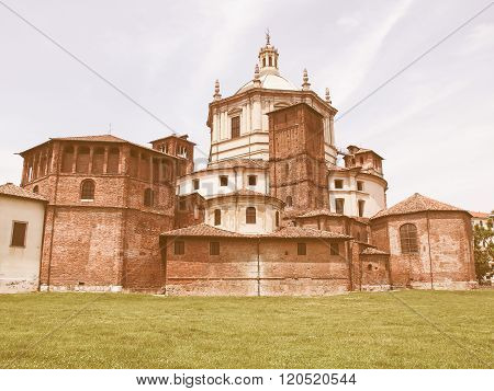 San Lorenzo Church, Milan Vintage