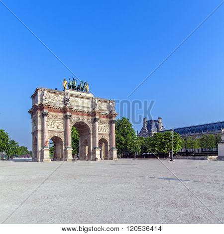 Arc De Triomphe Du Carrousel, Paris