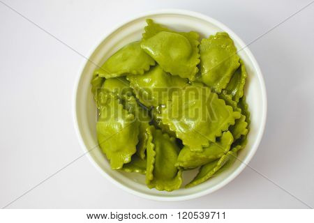 Agnolotti Into The Pot