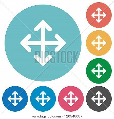 Flat Move Icons