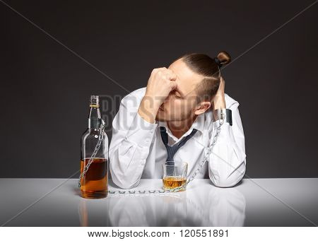Alcohol dependence in men