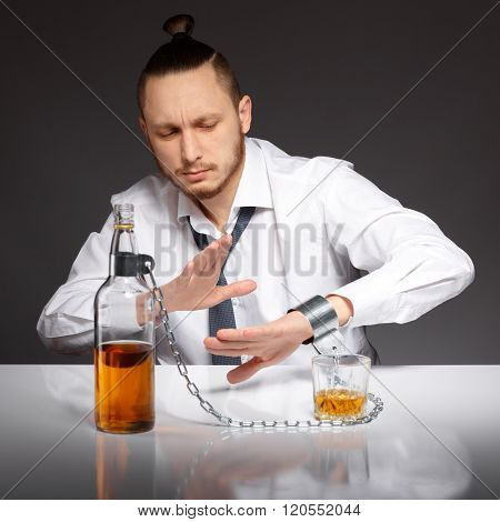 Alcohol dependence in men