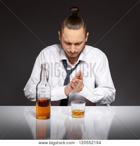 Alcohol dependence in men