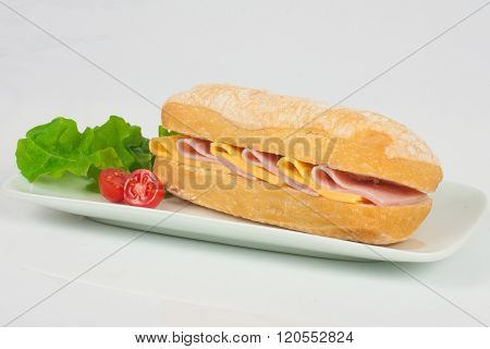 Chesse And Ham Sandwich