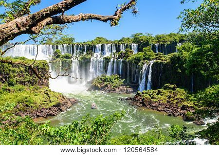 Iguazu Falls View From Argentina