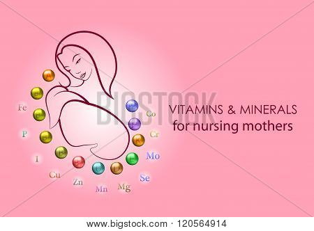 vitamins and minerals for nursing mothers