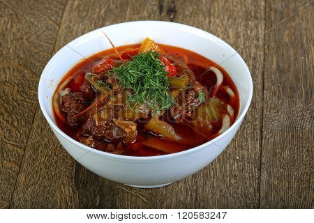 Uzbek Noodle Soup