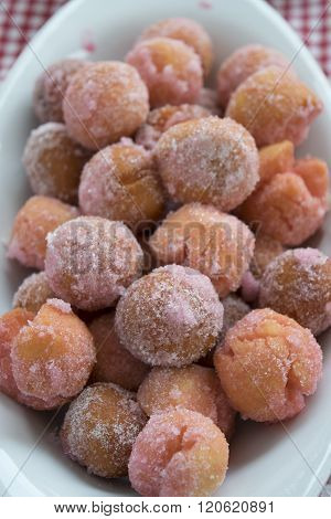 Carnival Sweet Called Castagnole