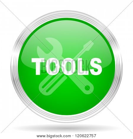 tool green modern design web glossy icon
