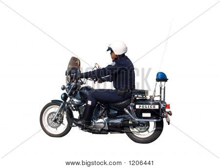 Motorrad-Polizisten