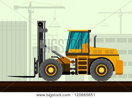 Forklift Loader Industrial Crane