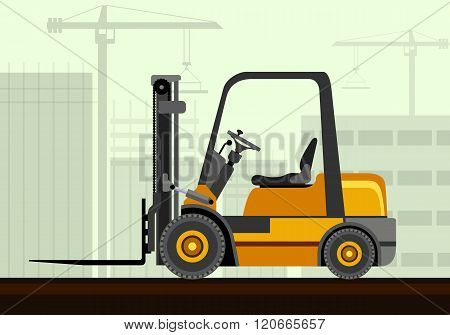 Compact Forklift Industrial Crane