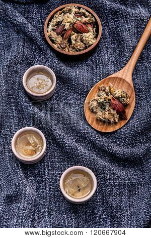 Chrysanthemum Tea, Flower Tea - Chinese Traditional Herbal Tea Made From Dried Chrysanthemum Flower