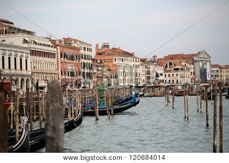 Delightful Cityscape Of Venetian Street