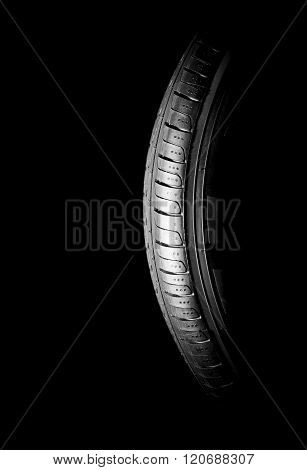 Car Tires Close-up