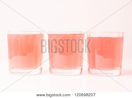 Pink Grapefruit Saft Vintage