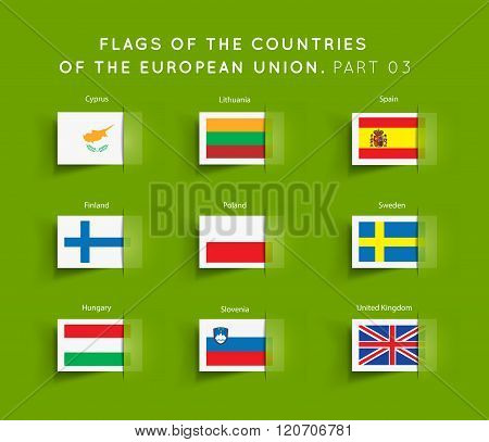 Flags of EU countries