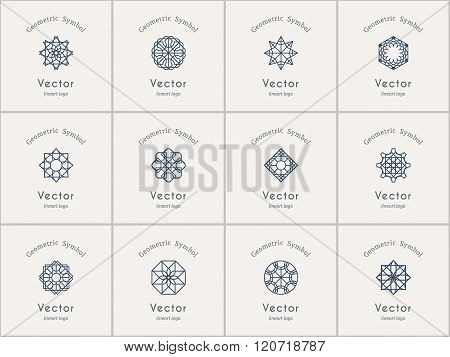 Vector geometric symbols