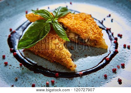 Krokiety - Polish style croquettes filled with beef