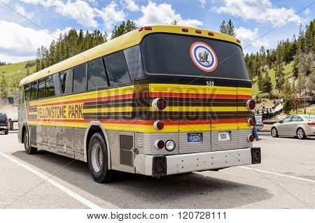 Yellowstone Park Tour Bus