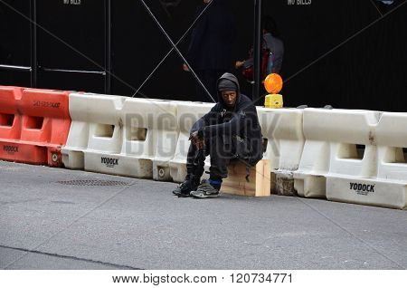 Unemployed hanging out