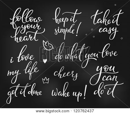 Lettering Photography Overlay Set