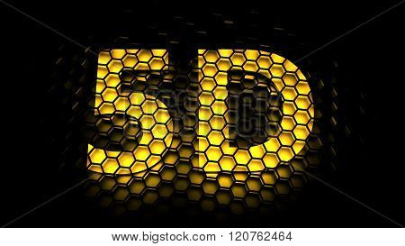5D film - 3D film with physical effects - computer generated image 3D render