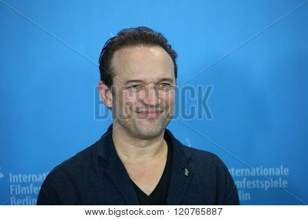 Director Vincent Perez attends the 'Alone in Berlin' (Jeder stirbt fuer sich) photo call during the 66th Berlinale Film Festival Berlin at Grand Hyatt Hotel on February 15, 2016 in Berlin, Germany.