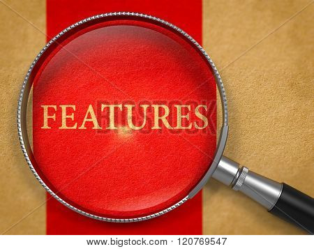 Features Concept through Magnifier.