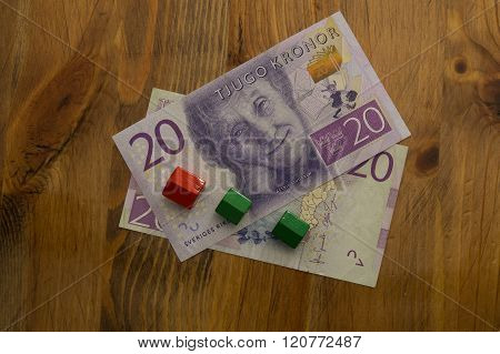 Swedish 20 Kronor Bill