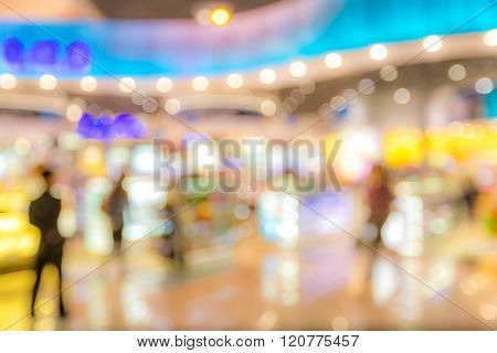 Abstrast Blurred background : shopping mall