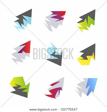 Abstract arrow elements