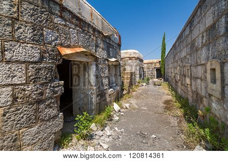 Old abandoned fortress