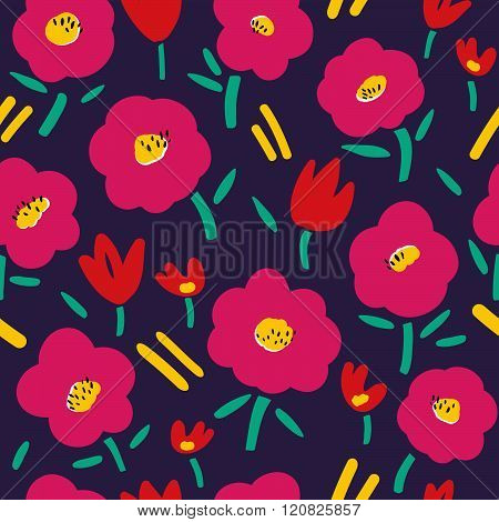 Flowers pattern