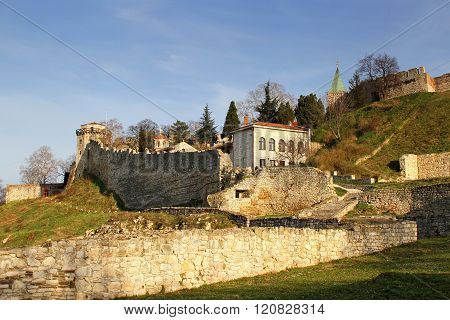 Kalemegdan fortress in Belgrade,Serbia
