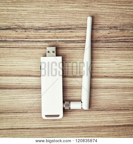 Usb Wifi Module For Pc With Antenna
