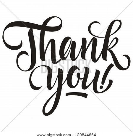 Thank You Inscription