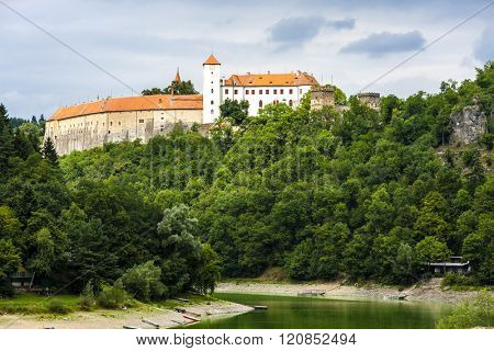 Bitov Castle with Vranovska Dam, Czech Republic