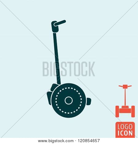 Segway Icon Isolated