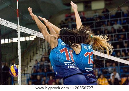 F. G. Rodrigez (16) And I. Fetisova (13) Defend