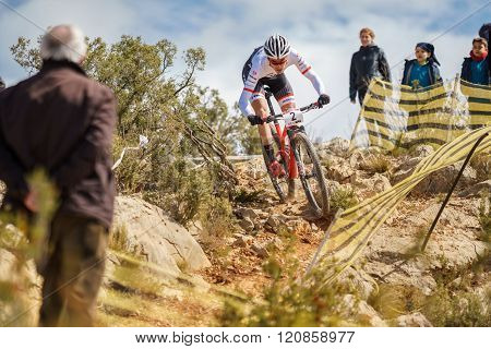 International MTB competition in Chelva, Valencia, Spain