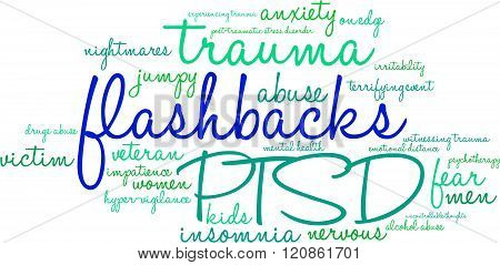Flashbacks Word Cloud