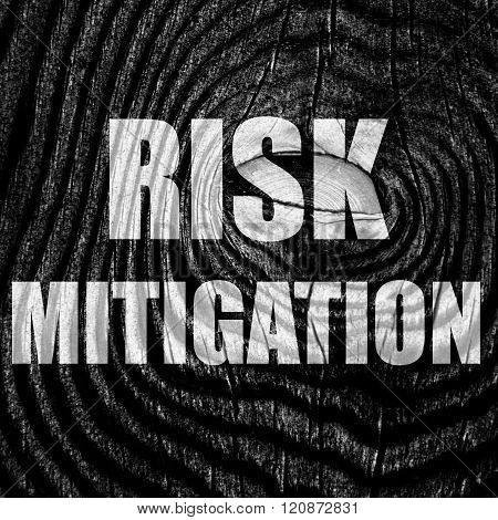 Risk mitigation sign