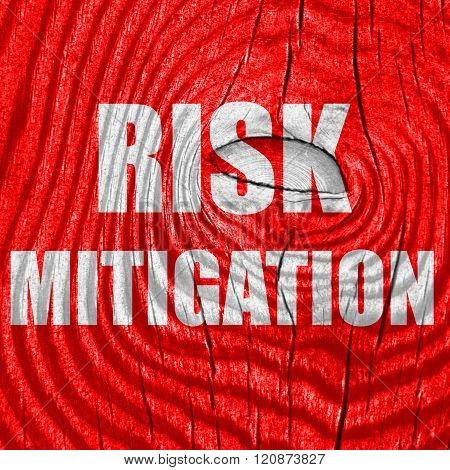 Risk mitigation sign