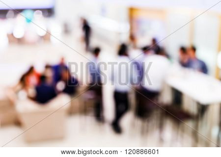Blurred People In Party