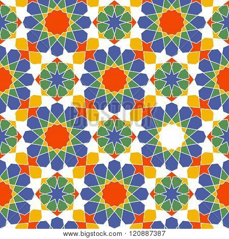 Vector Traditional Arabic Pattern.