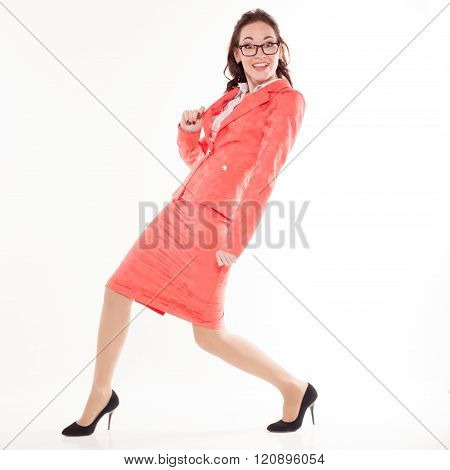teacher with glasses