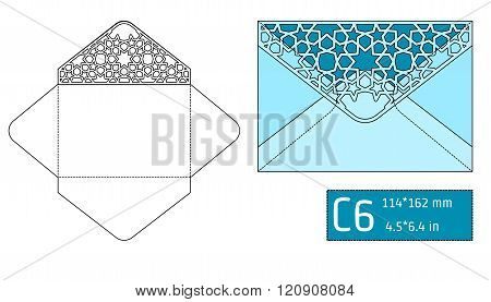 Lase Envelope Template A