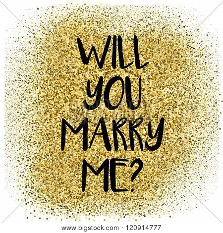 Will You Merry Me Card